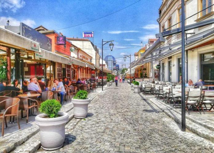 Апартаменты Suvi Centar Ниш Экстерьер фото